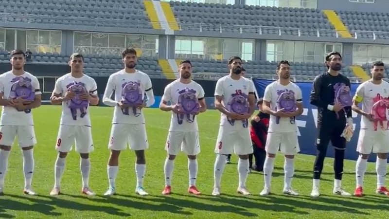 Iran-Nigeria : les joueurs de la Team Melli rendent hommage aux enfants de Minab