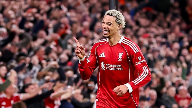 Ekitiké rayonne avec Liverpool avant d'affronter le PSG