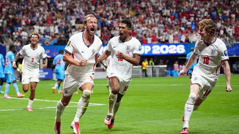 Kane explose la RD Congo, l'Angleterre respire enfin