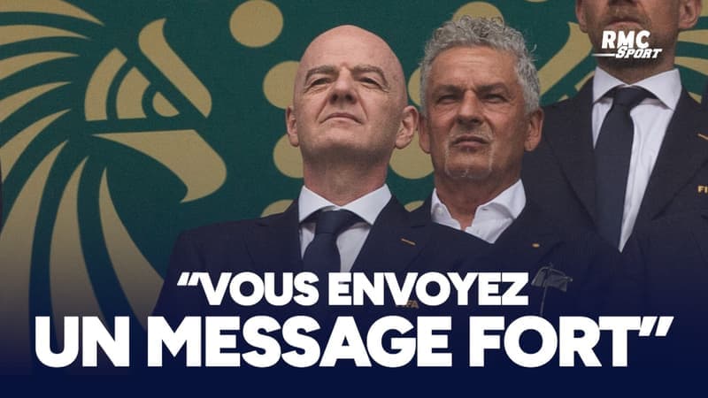 Infantino au vestiaire iranien - quand la FIFA célèbre l'engagement politique