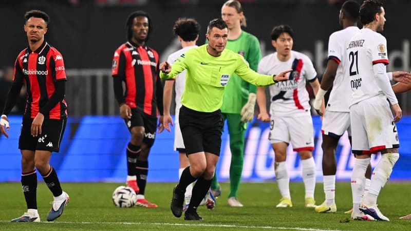 Nice-PSG : les Aiglons furieux après un penalty controversé