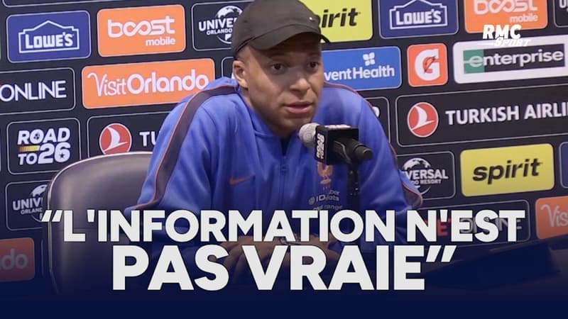 Mbappé recadre le Real Madrid sur l'info de son genou